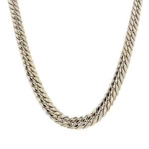 Second Hand Yellow Gold Curb Chain Necklace