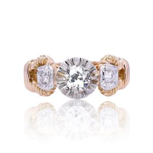 Vintage Diamond Solitaire Ring