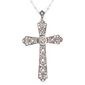 Croix Ancienne Diamants