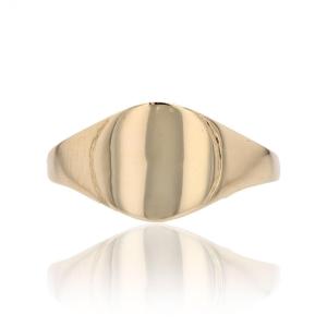 Yellow Gold Flat Ring