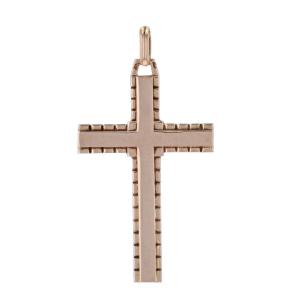 Rose Gold Flat Cross