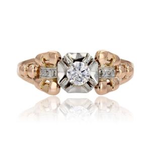 Antique Diamond Solitaire