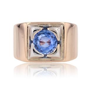 Sapphire Signet Ring In Gold