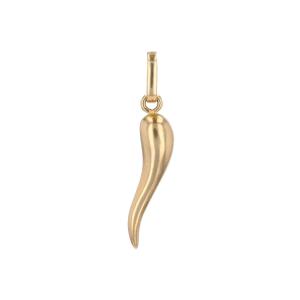 Yellow Gold Cornucopia Pendant
