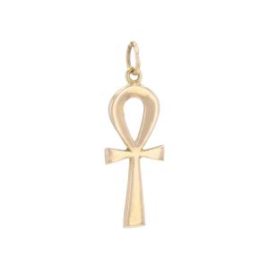 Croix de Vie égyptienne or jaune