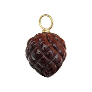 Tiger's Eye Pine Cone Pendant