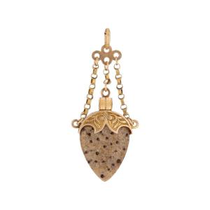 Antique Jasper Pendant