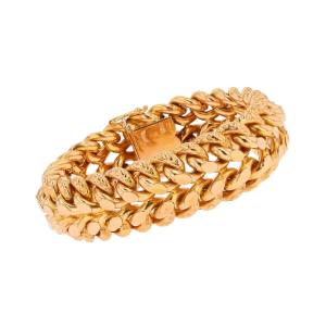 Vintage Rose Gold Cuff Bracelet