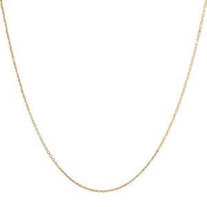 Fine chaine maille forçat or jaune