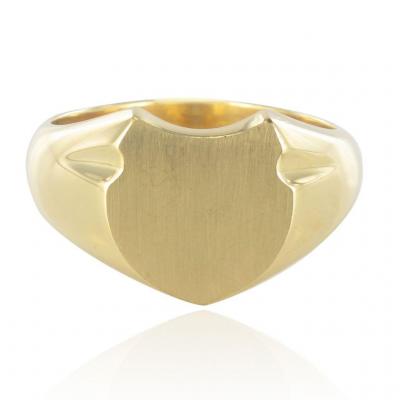 Art Deco Gold Signet Ring