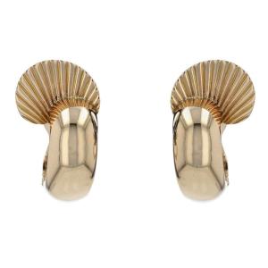 Retro Gold Ear Clips