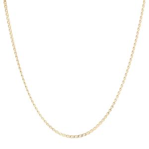Limed Navy Mesh Chain Yellow Gold