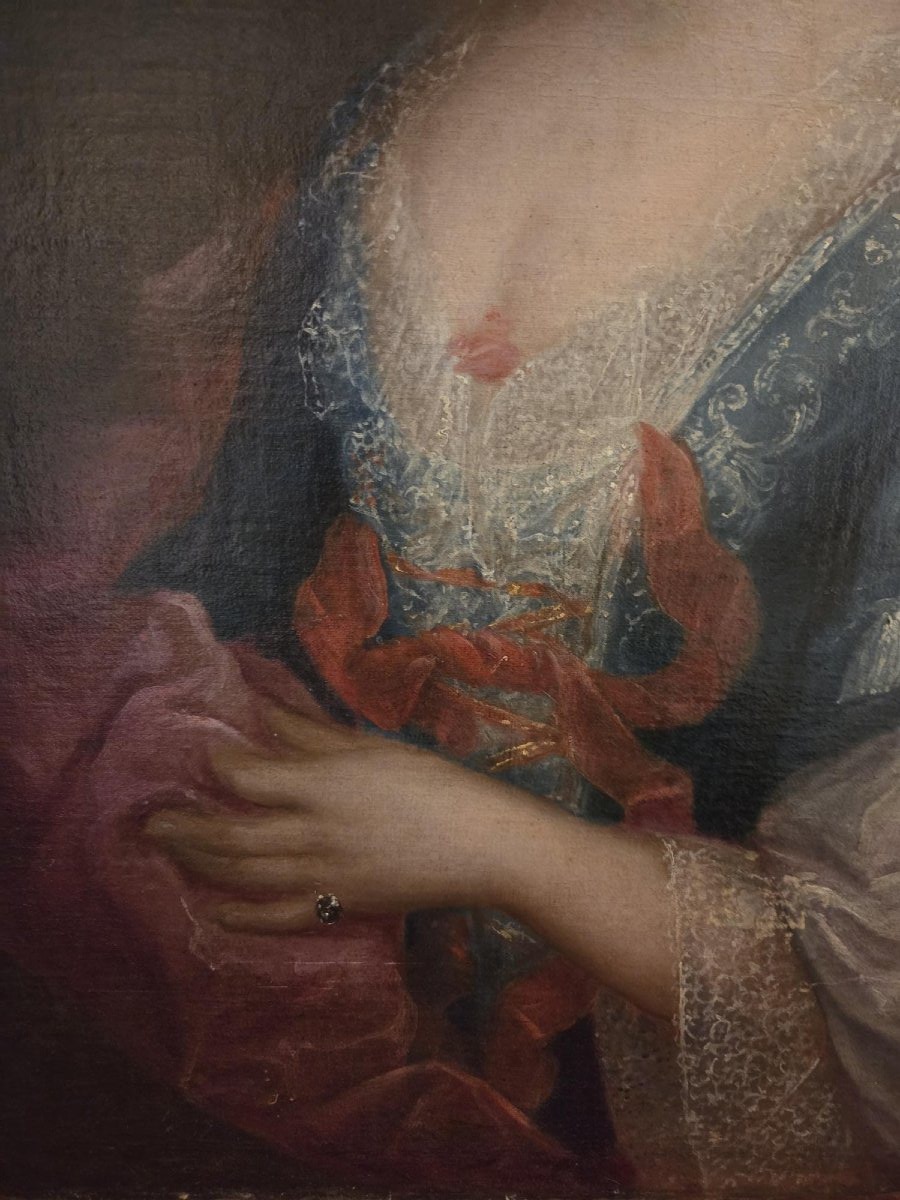 Portrait Of A Noblewoman In The 18th Century-photo-2