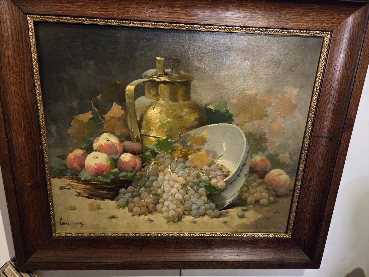 paire de tableau nature morte 
