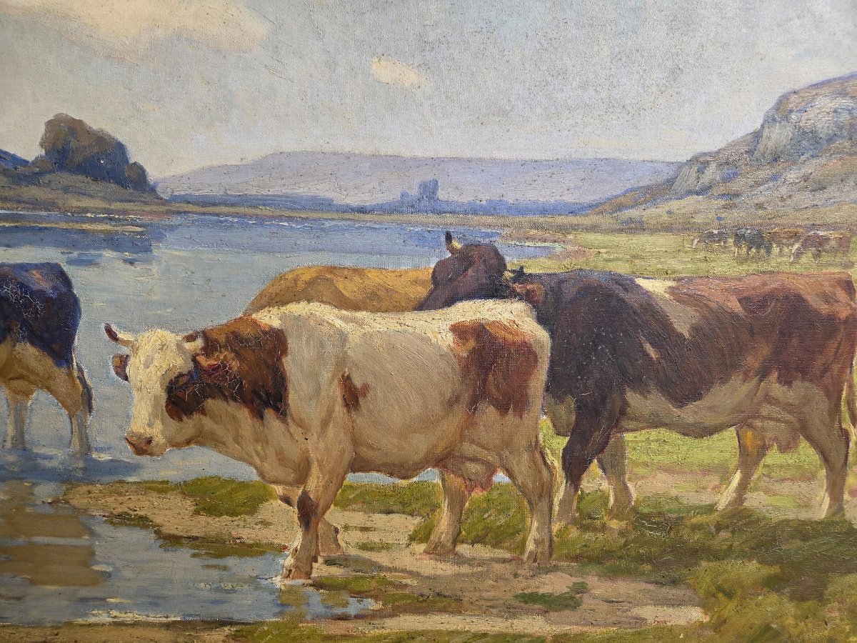 Clovis Terraire: Cows In The Pasture-photo-2