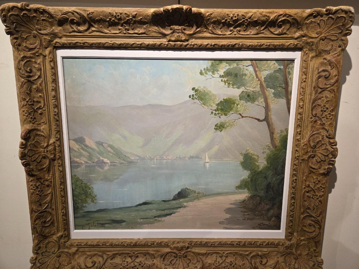 le lac d'aiguebelette