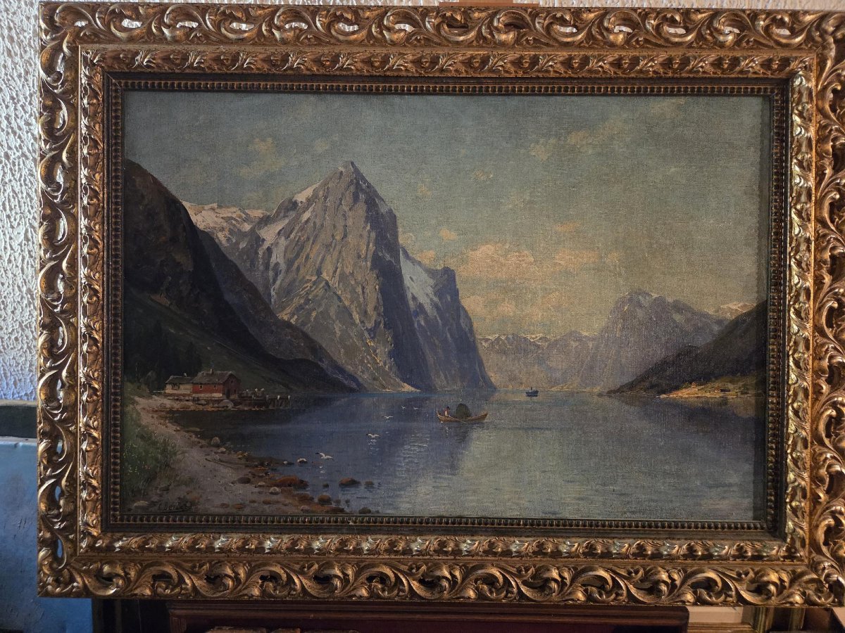 bertold paysage au fiord