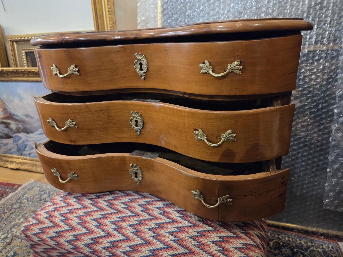ravissante commode de maitrise 18 eme-photo-2