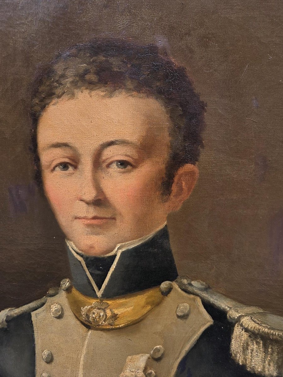 portrait d'un officier decore de l'odre du lys joseph Lazerme-photo-2