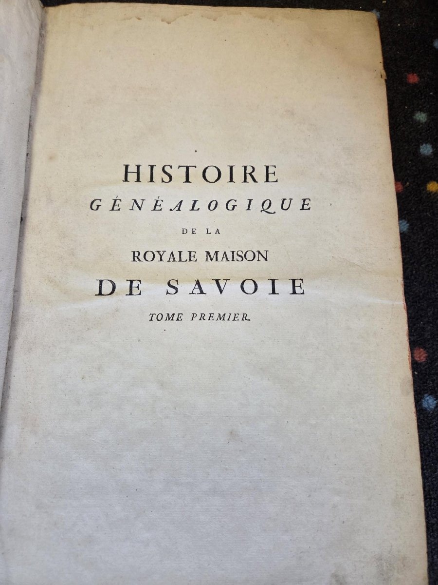 Guichenon (volumes On The History Of Savoy)-photo-3