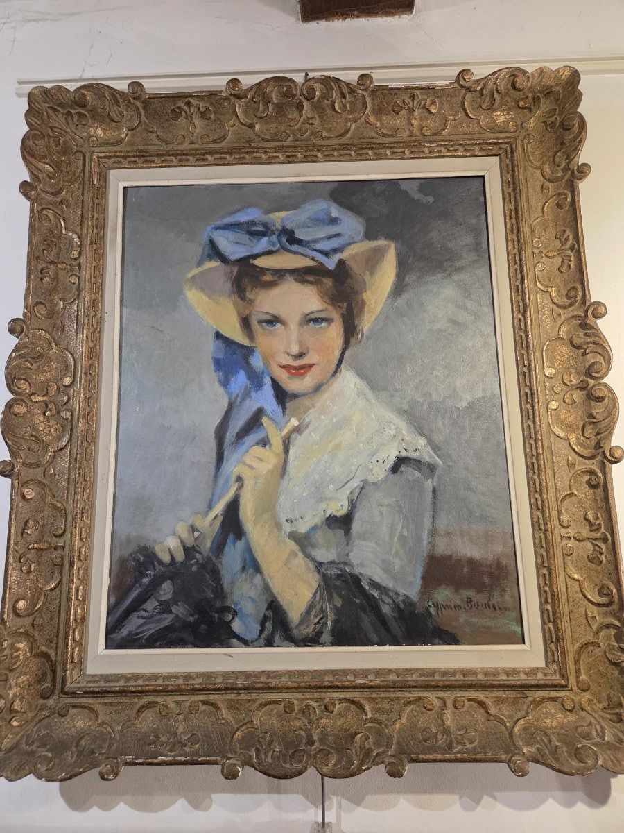 portrait d'une parisienne en 1900 cyprien boulet