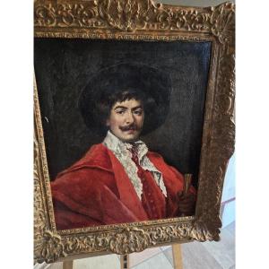 Portrait Of A Man In A Cape