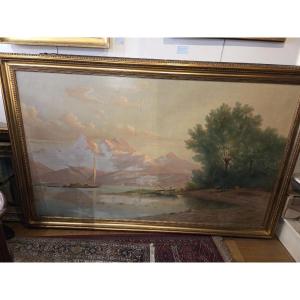 Mennet louis vue sur le lac