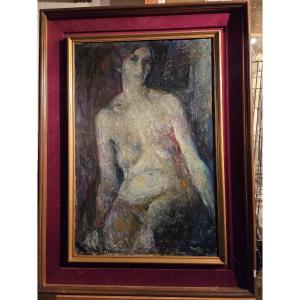 Nude On Canvas