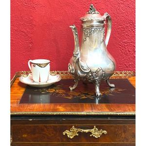 cafetière en argent massif 490 gr