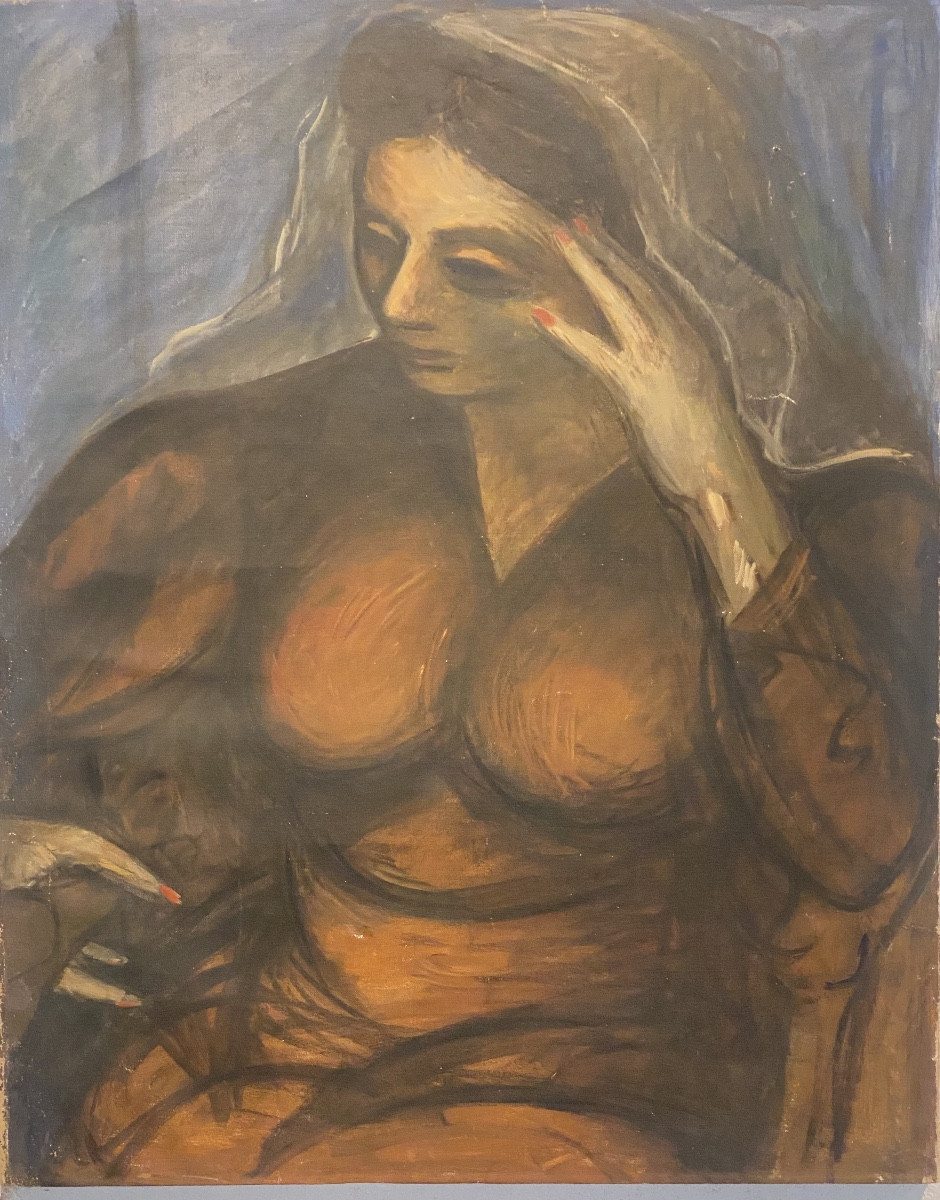 Portrait 1930 Hst By Andre Kormani 1905-1971