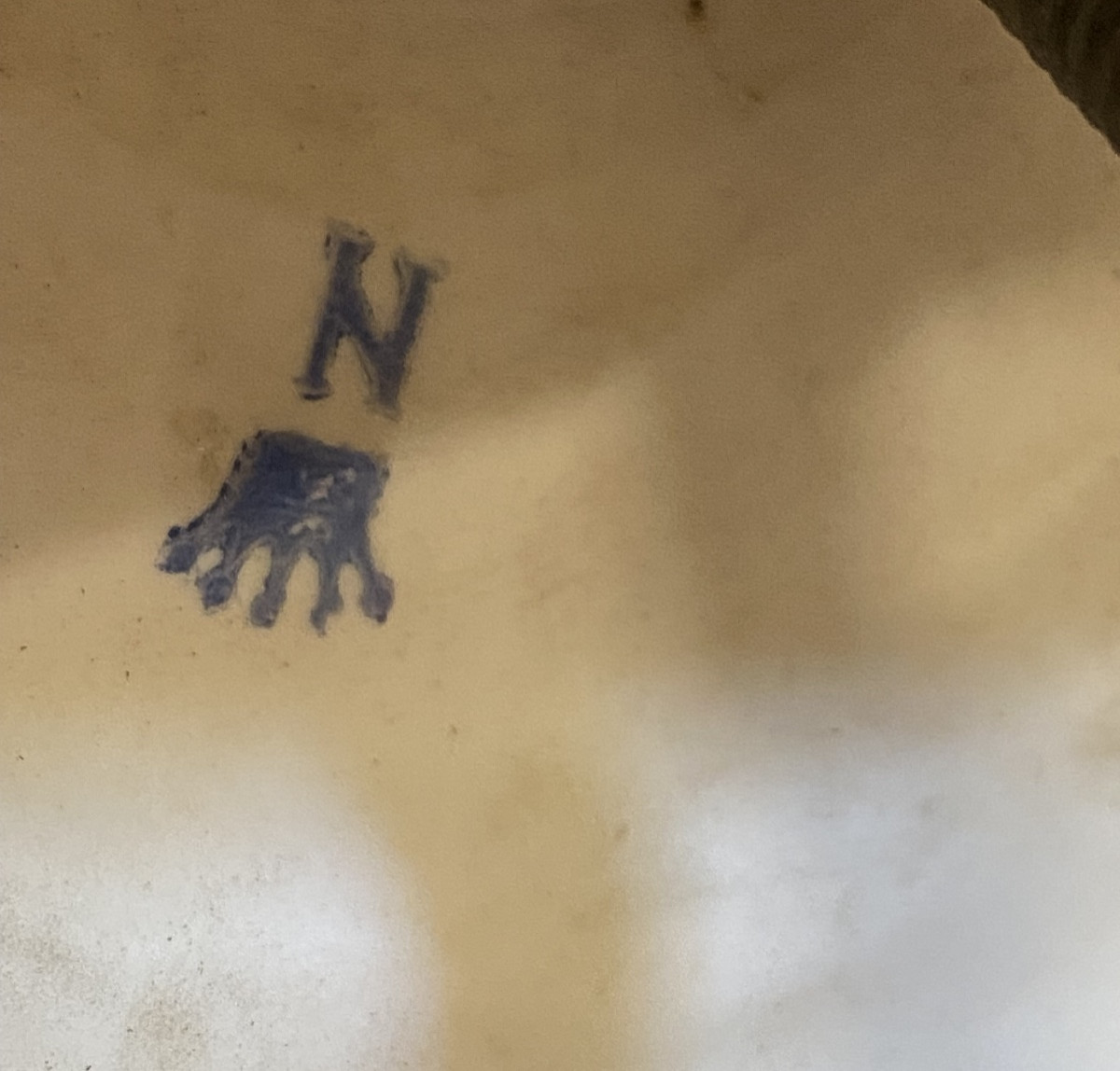 19 Th  Century Capo Di Monte Vase T Porcelain With Neo Classical Patterns Mounted As A Lamp-photo-3