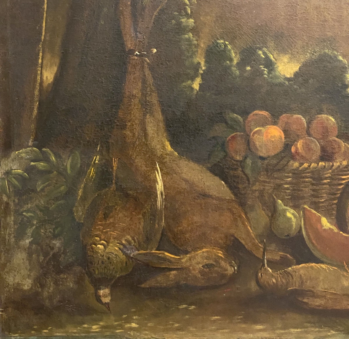 TABLEAUX  ANIMALIER  XVII / XVIII ème   RETOUR DE LA CHASSE    -photo-3