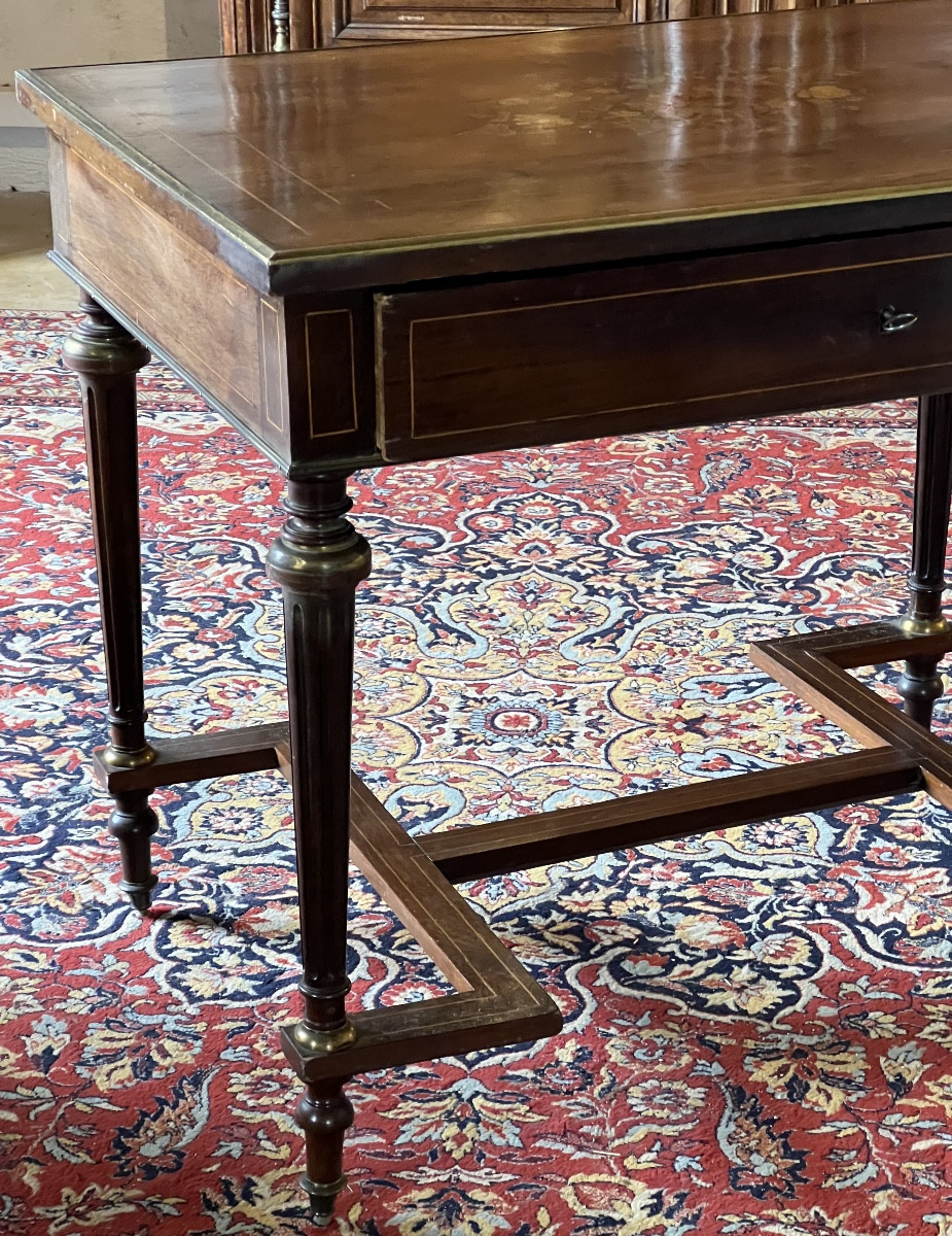 SECRETAIRE  EPOQUE NAPOLEON III     EN PALISSANDRE    À UN TIROIR 