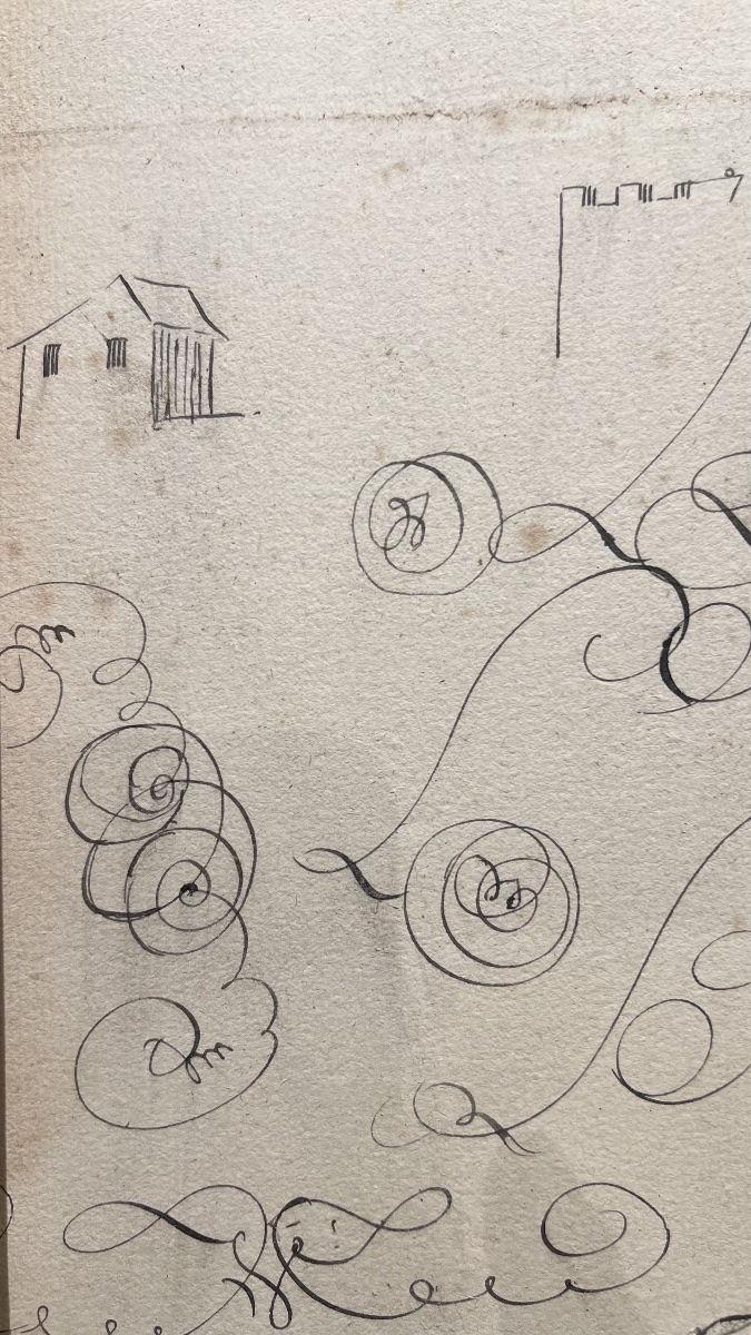 Diogenous Of Sinope Seeking Truth Pastel On Parchment Paper 18th Century-photo-1