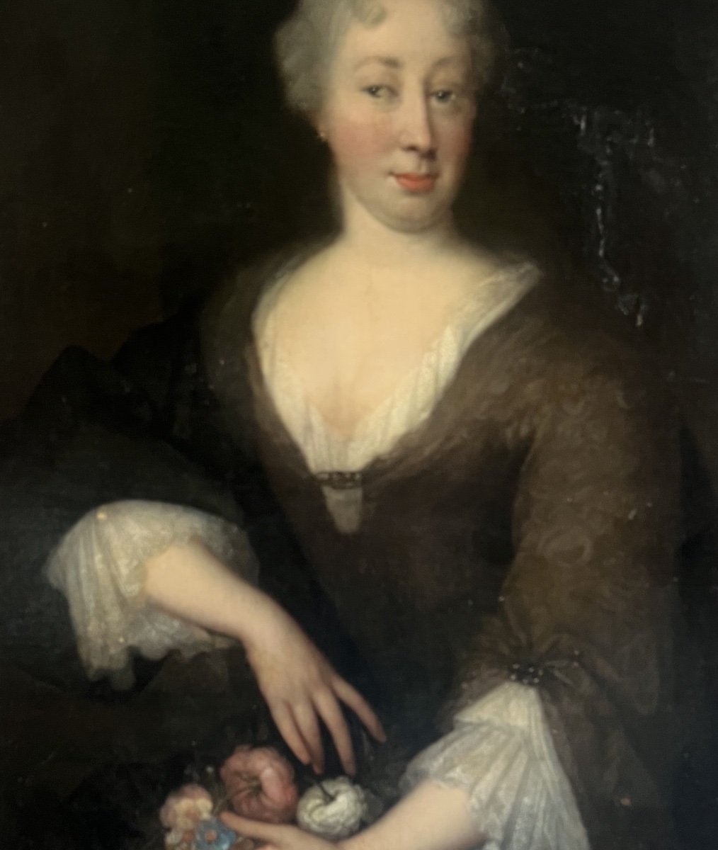 Portrait  Hst  Dutch School  18th Century     Attributed To Johannes Vollevens II (1685–1758)-photo-3