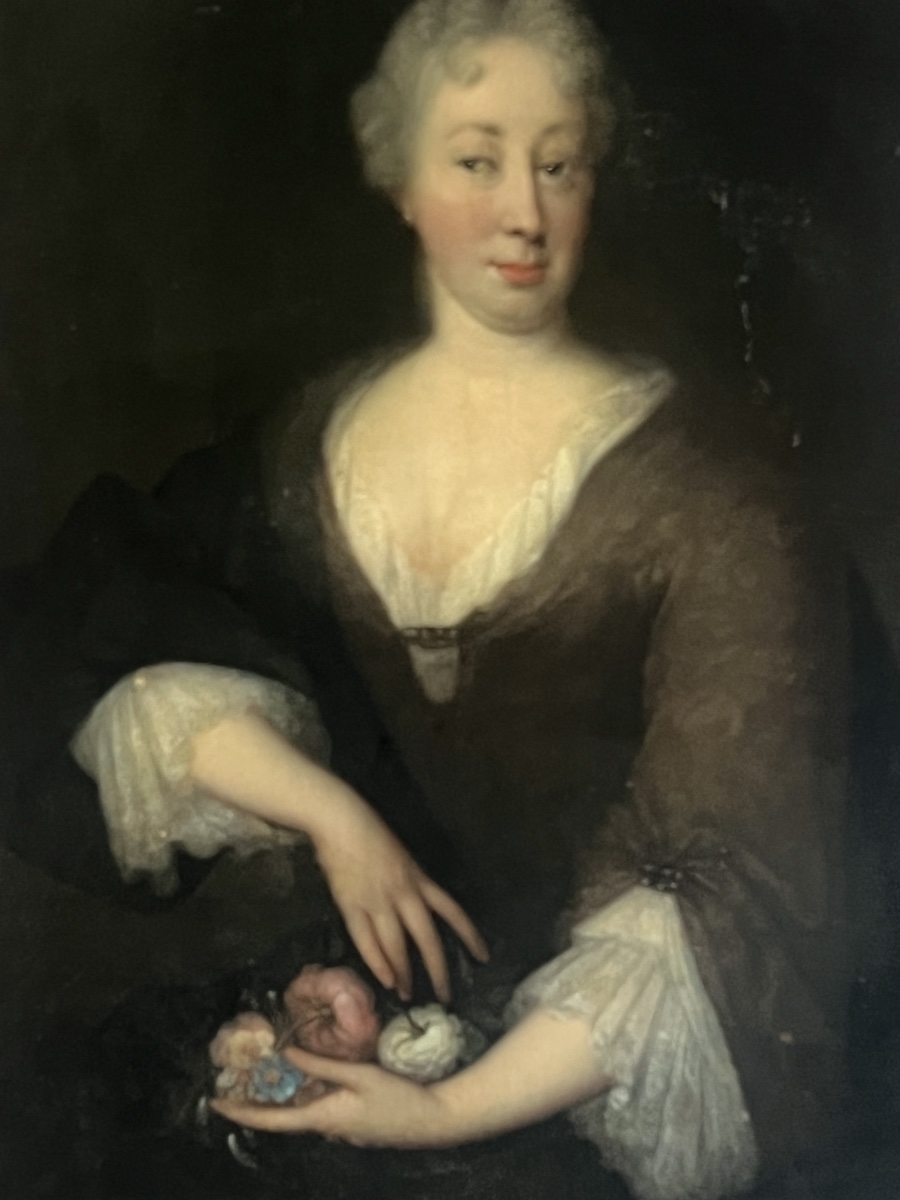 Portrait  Hst  Dutch School  18th Century     Attributed To Johannes Vollevens II (1685–1758)-photo-4