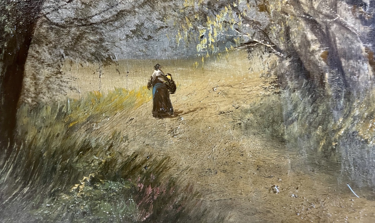Lively Landscape   Impressionist Style     By Lucien  Henry  1850–1896-photo-2