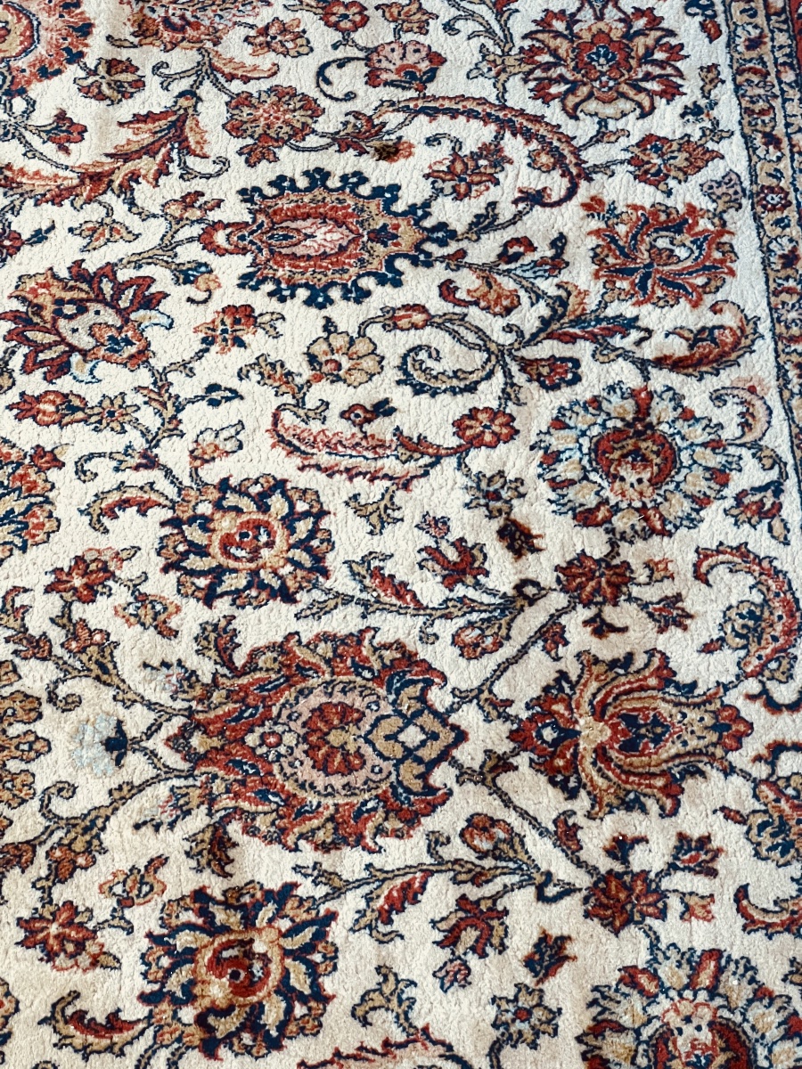 Persian Isfahan Wool Rug   Hand-knotted   20th Century -photo-4