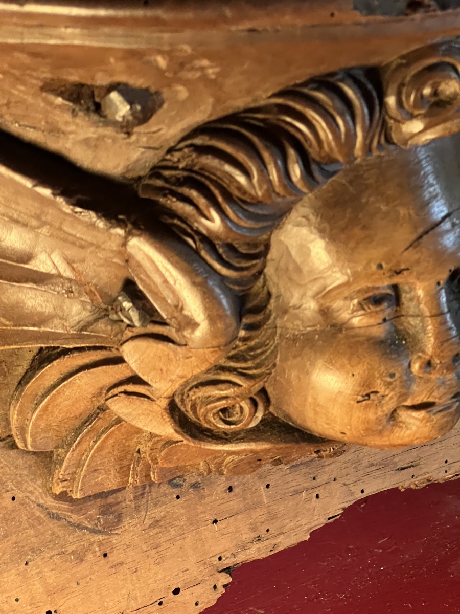 High-period Syle Mercy Seat   Carved  With A  Cherub   Late 17th Century   Early 18th Century-photo-3