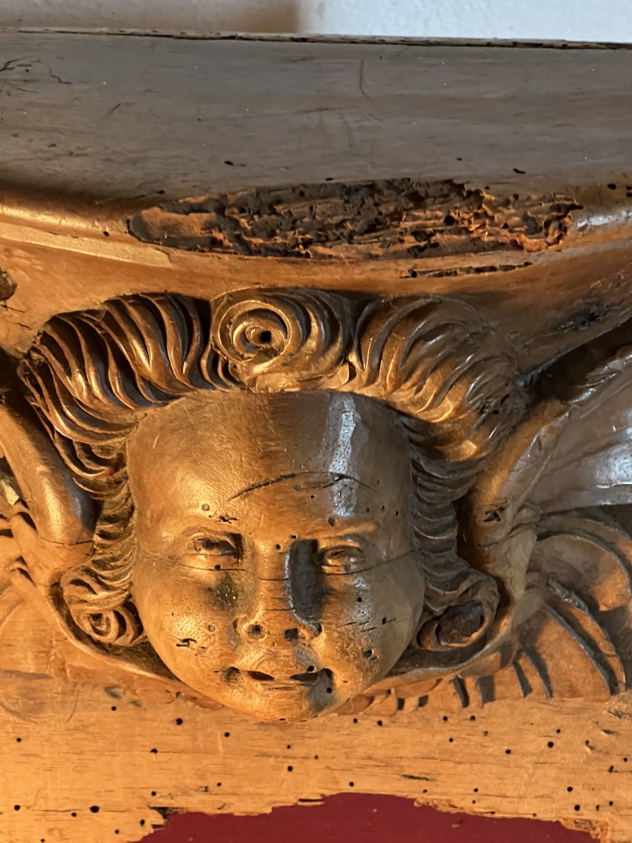 High-period Syle Mercy Seat   Carved  With A  Cherub   Late 17th Century   Early 18th Century-photo-2