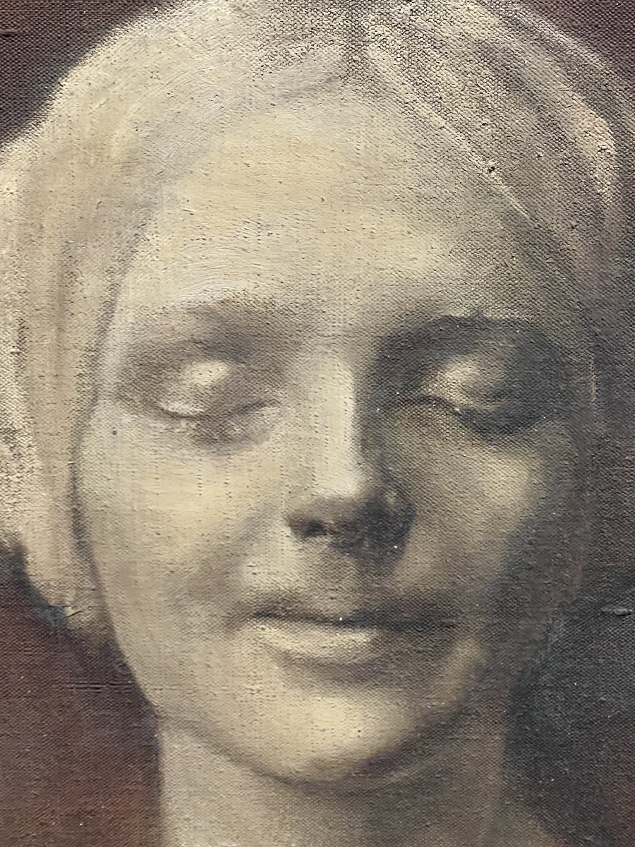 Portrait XIX: The Unknown Woman Of The Seine In Paris: A Mysterious Icon Painted On The Back Of The Painting