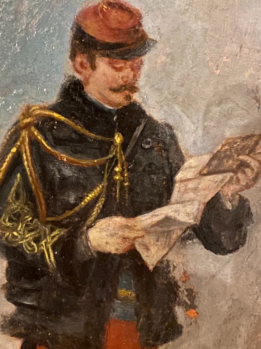 Alphonse  De  Neuville   1835-1885  Officier   En Campagne 
