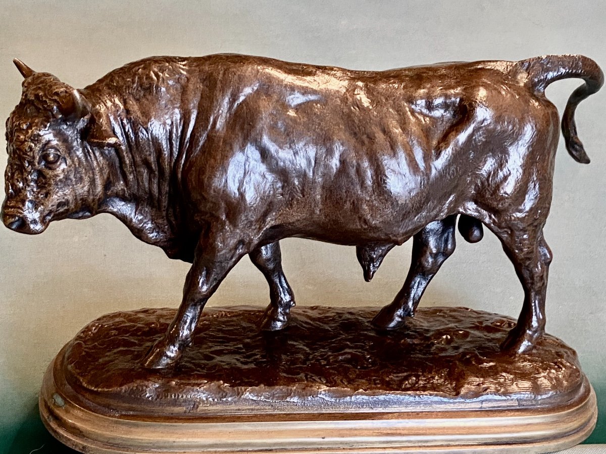 Rosa Bonheur     Taureau   Edition Ancienne  SignÉ