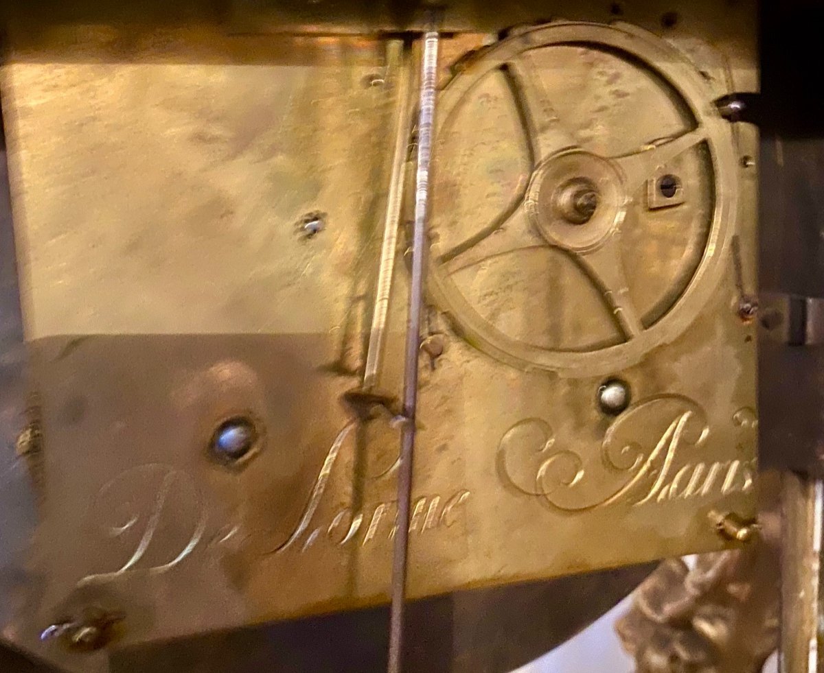     CARTEL  D'APPLIQUE  SUR SON SUPPORT  EPOQUE   LOUIS XV    de  DELORME  À PARIS-photo-4