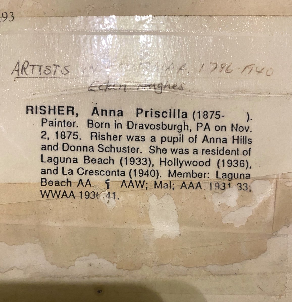 Anna Risher American Impressionist Painter Laguna Beach California 1875-46-photo-1