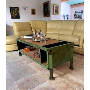 Table  Basse   DeSign  Contemporain    Industriel 