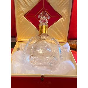 Fiasque  De Cognac En Crystal  De Baccarat  Louis  XIII  Dans Son Coffret. 