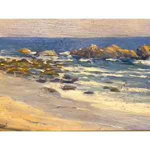 Anna Risher  Peintre Americaine Impressionniste   Laguna Beach  Californie  1875-46