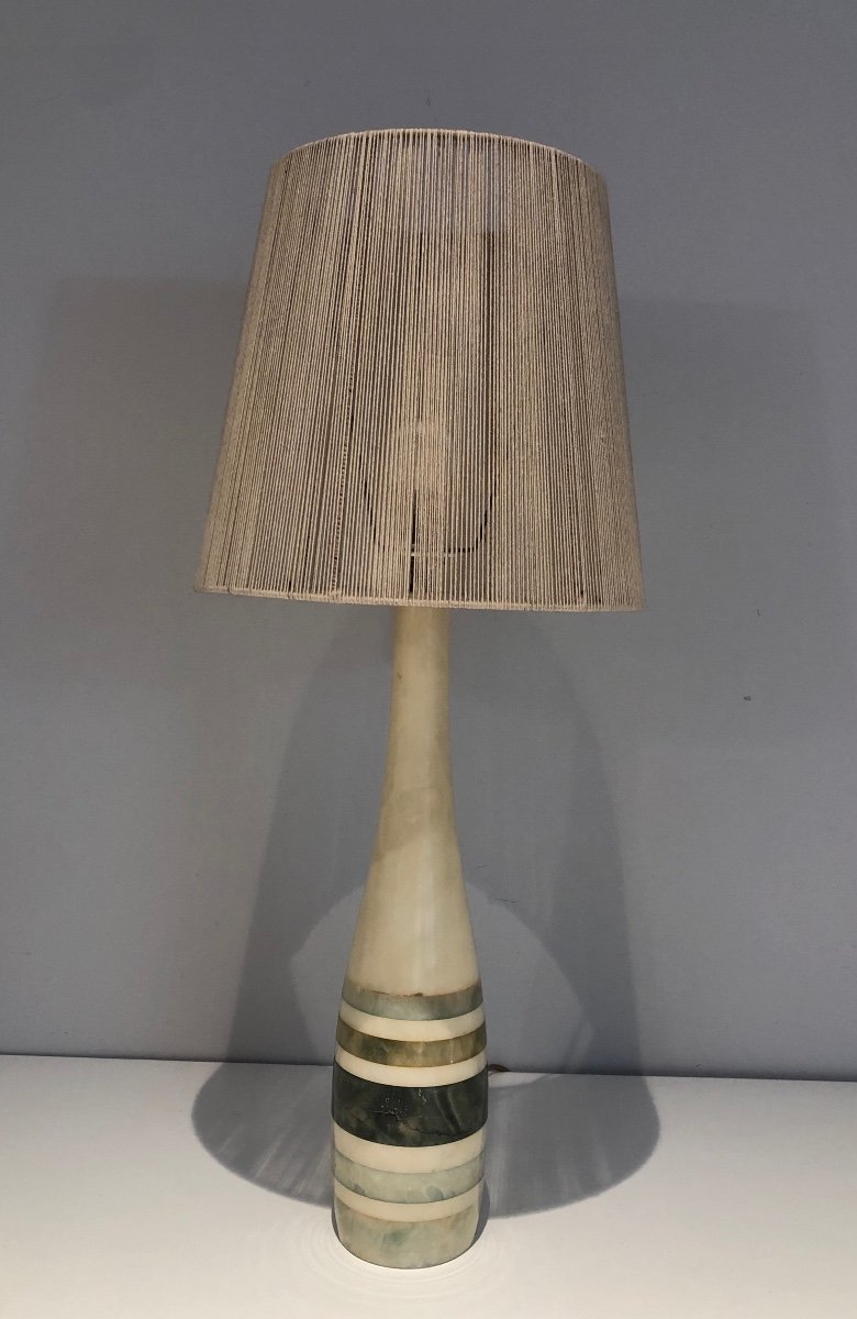 Marble Lamp. Around 1970-photo-4