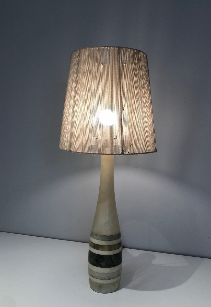 Marble Lamp. Around 1970